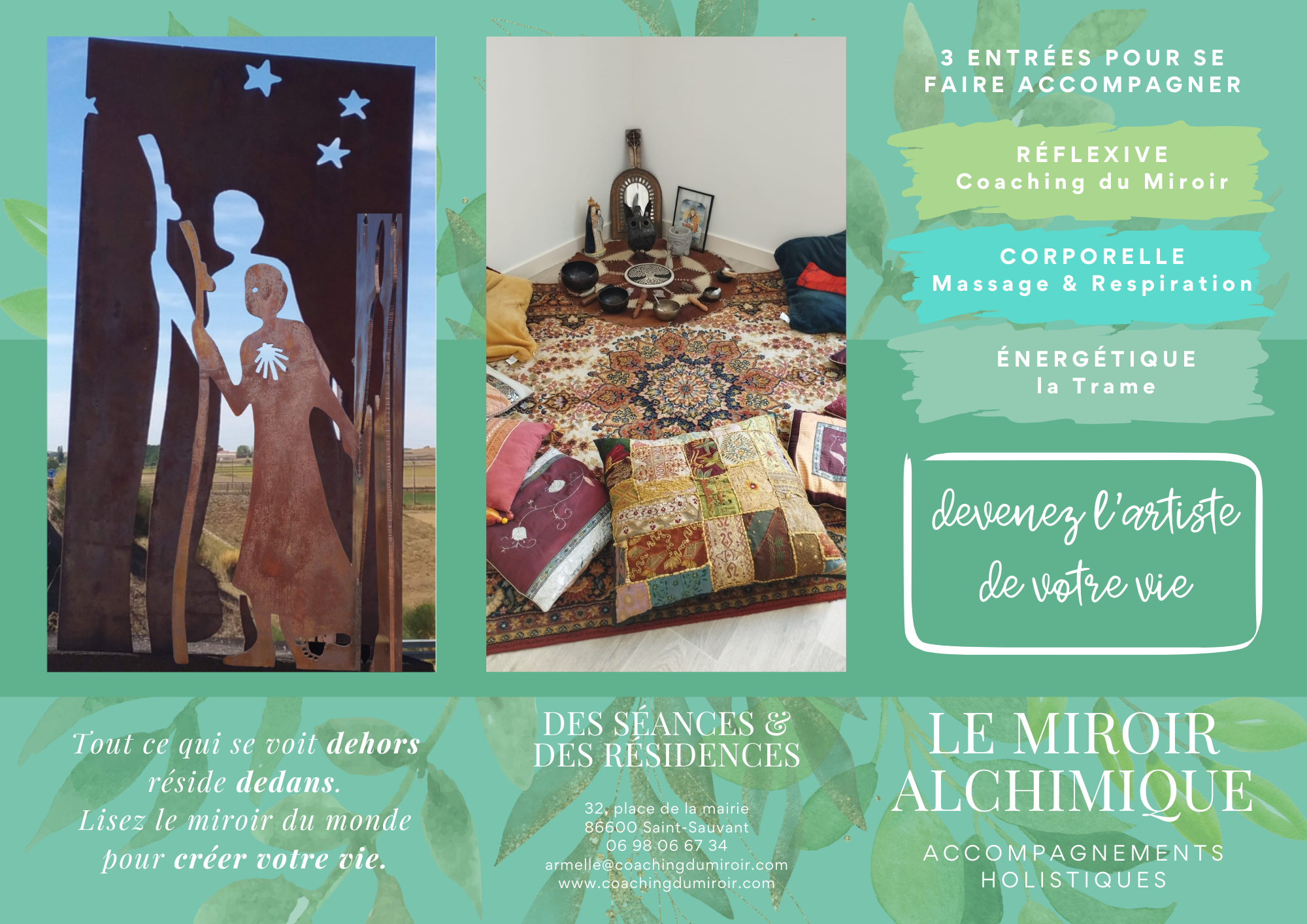 miroir alchimique soins holistiques